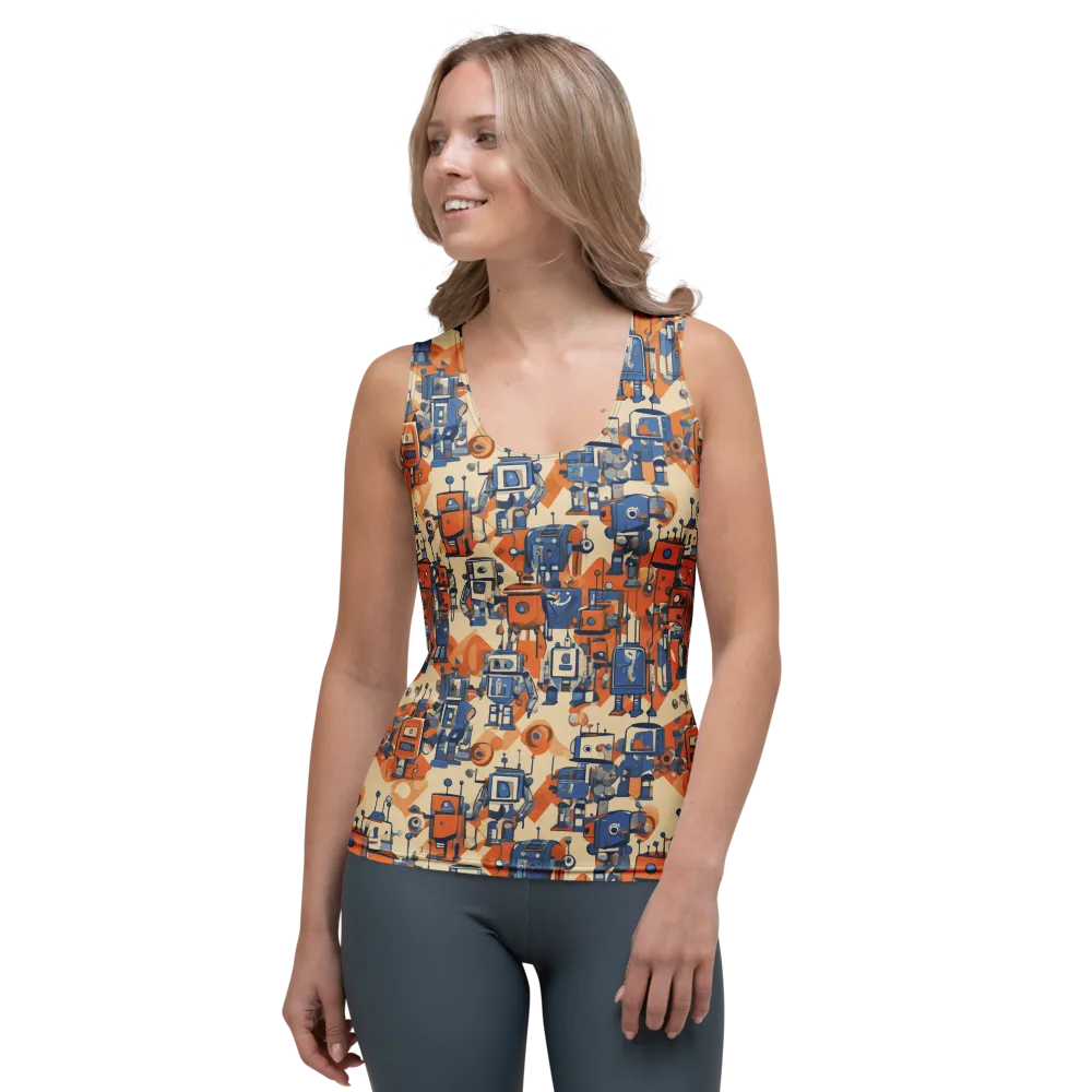 Clockwork Tangerine on Women's Tank Top — Front