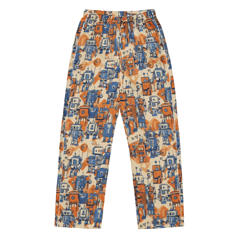 Clockwork Tangerine on Women's Pajama Pants — Front