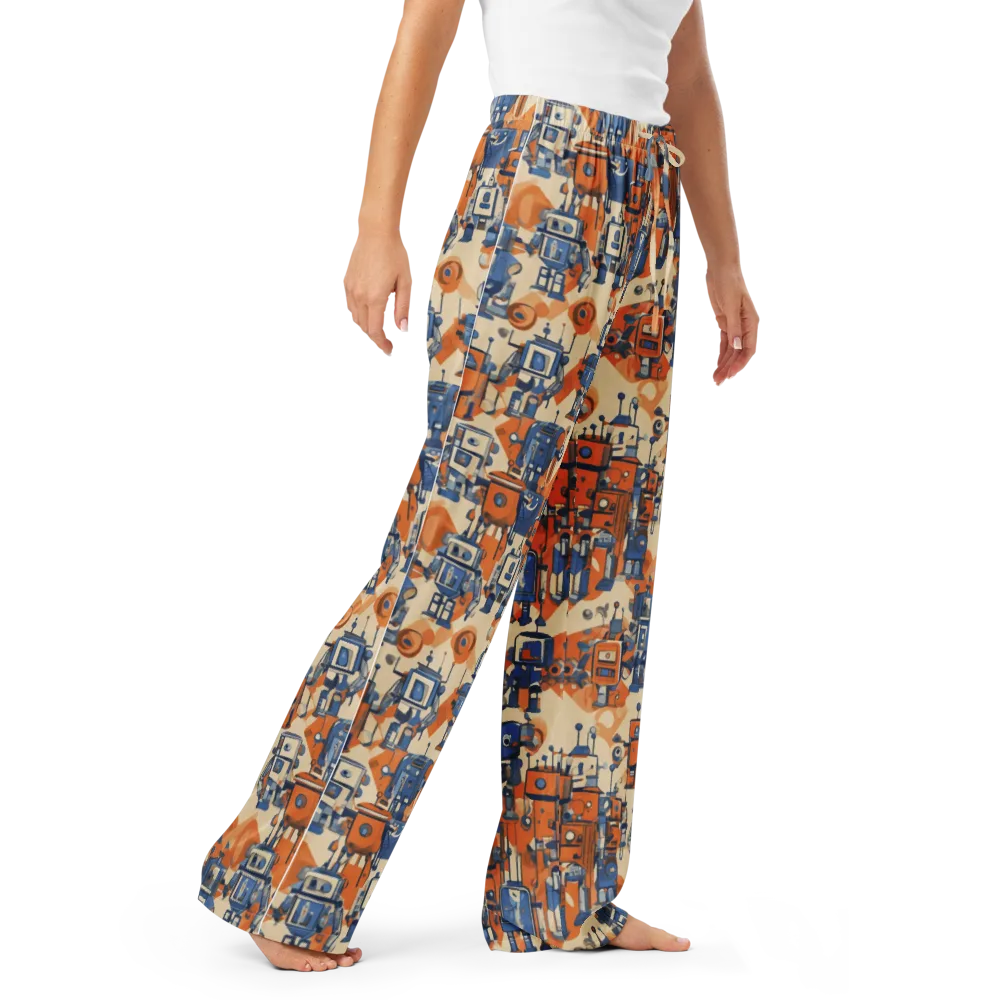 Clockwork Tangerine on Women's Pajama Pants — Right Front