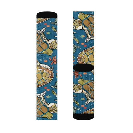 Tidal Tortoise on a Socks