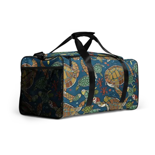 Tidal Tortoise on a Duffle Bag