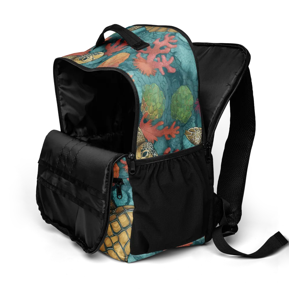 Coral Carapace on Utility Backpack — Product details 2