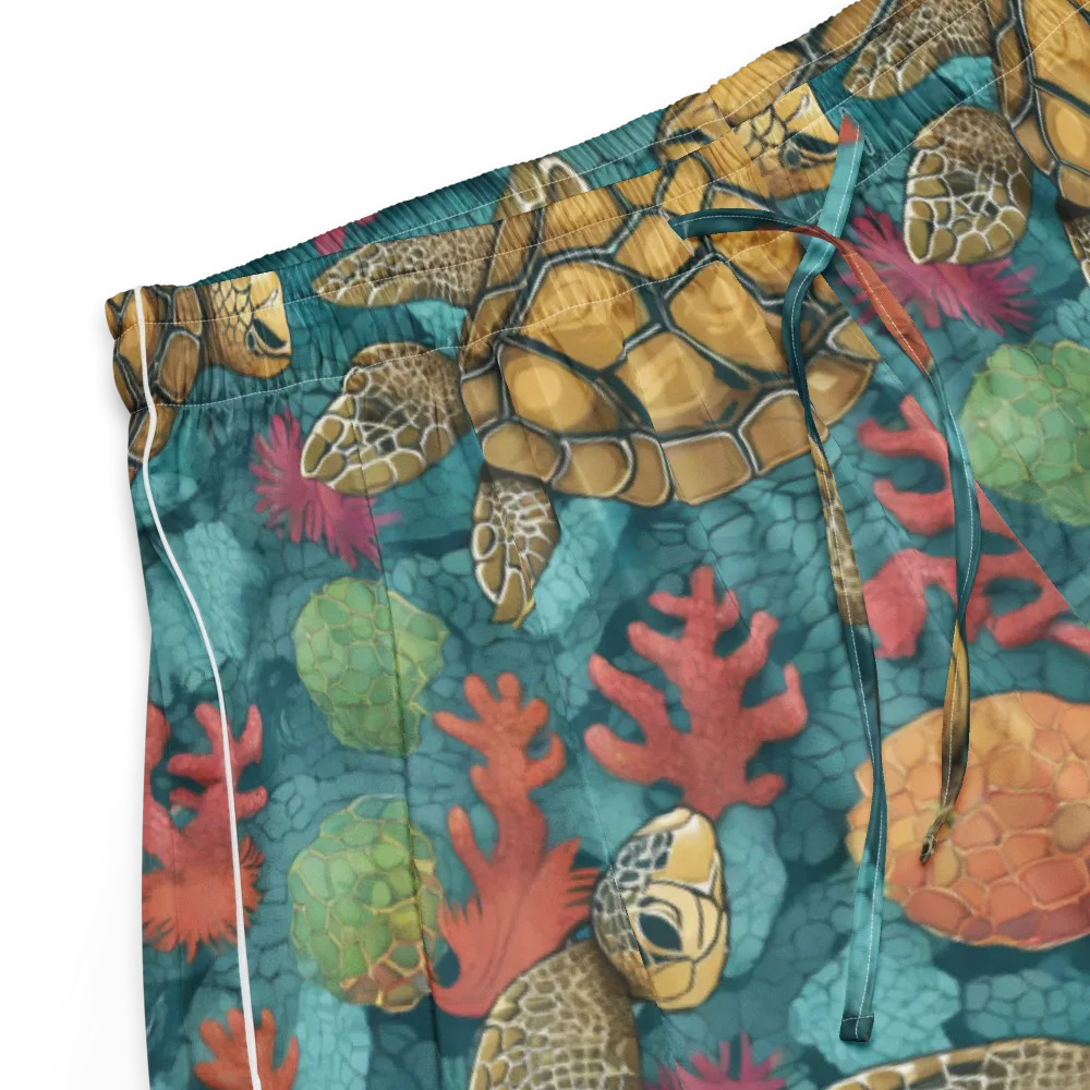 Coral Carapace on Women's Pajama Shorts — Product details