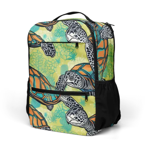 Tidal Shellwork on a Utility Backpack