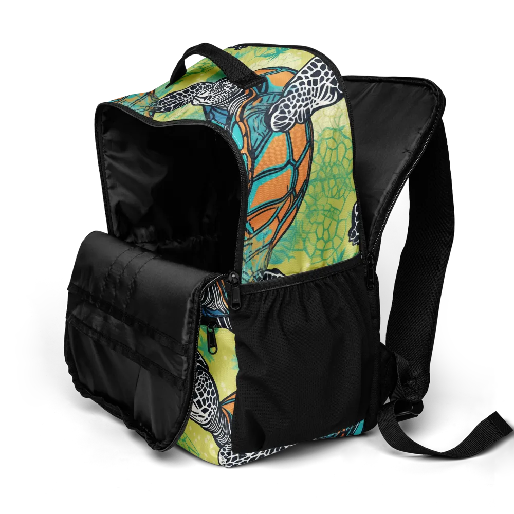 Tidal Shellwork on Utility Backpack — Product details 2
