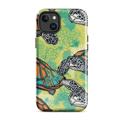 Tidal Shellwork on a MagSafe Tough Case for iPhone®