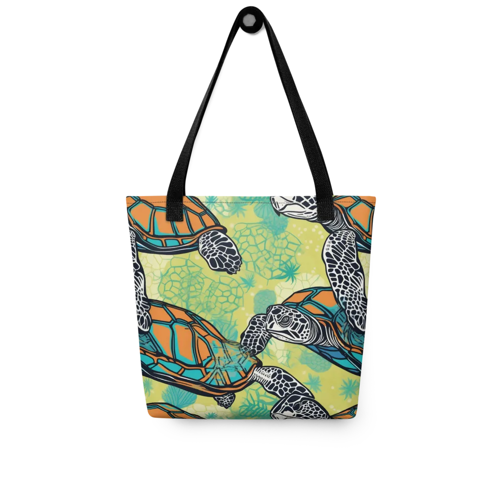 Tidal Shellwork on Tote Bag — Front
