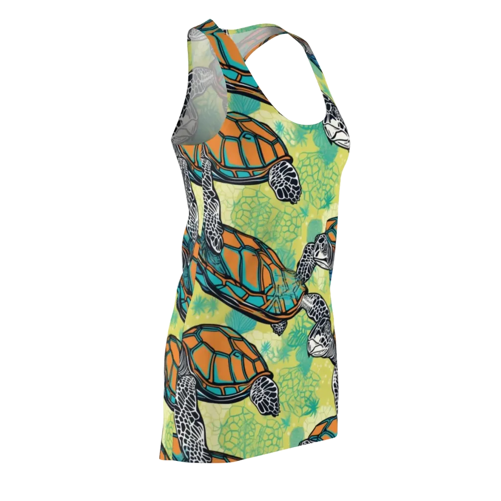 Tidal Shellwork on Racerback Dress — Front Side