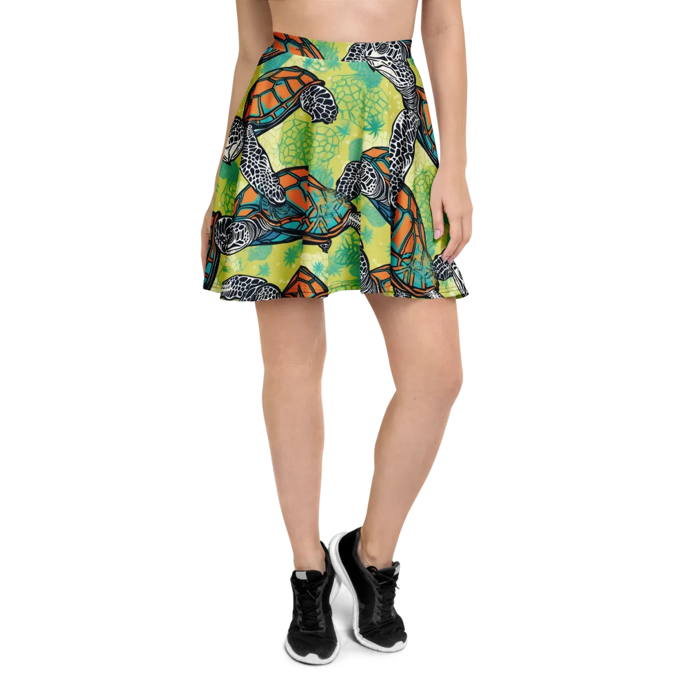 Tidal Shellwork on Skater Skirt — Front