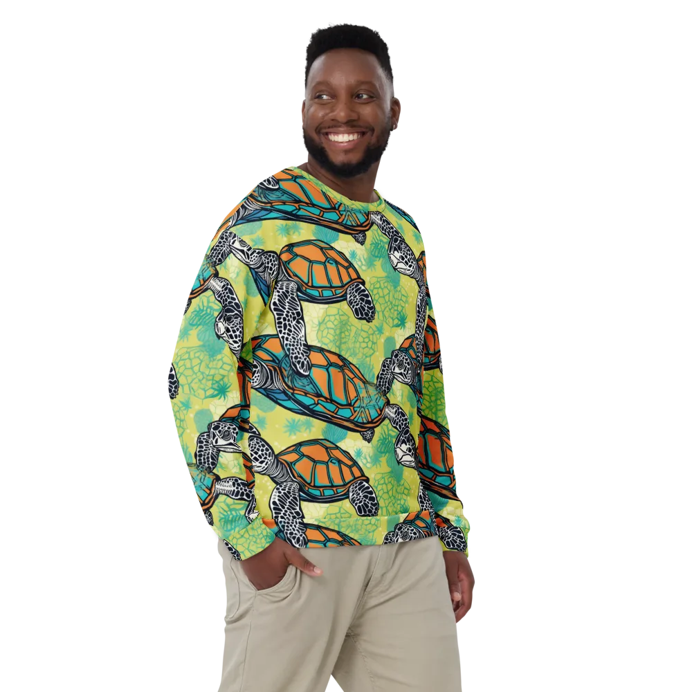 Tidal Shellwork on Sweatshirt — Front
