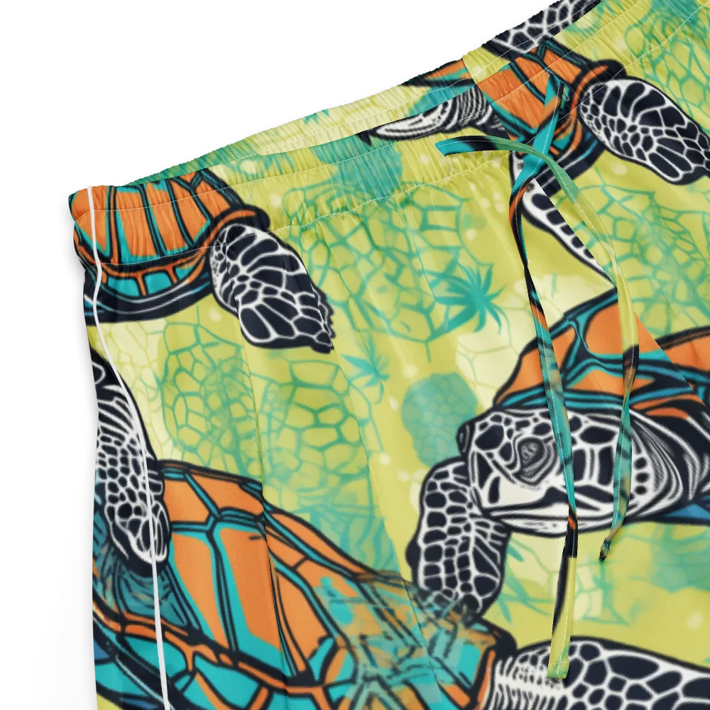 Tidal Shellwork on Women's Pajama Shorts — Product details