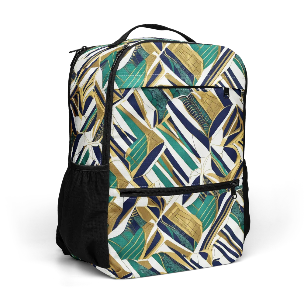 Gilded Tropic on Utility Backpack — Right Front