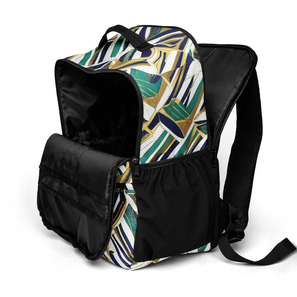 Gilded Tropic on Utility Backpack — Product details 2