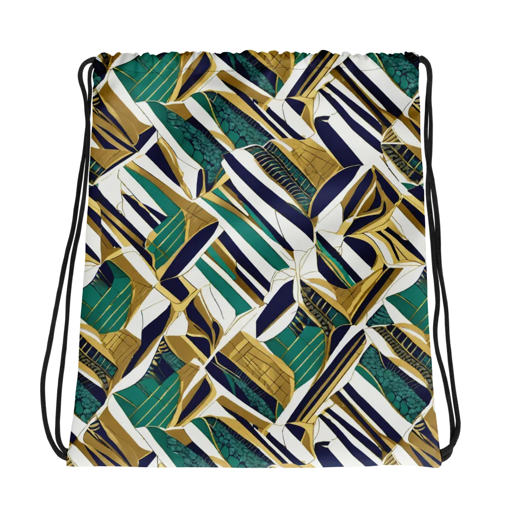 Gilded Tropic on Drawstring Bag — Photo