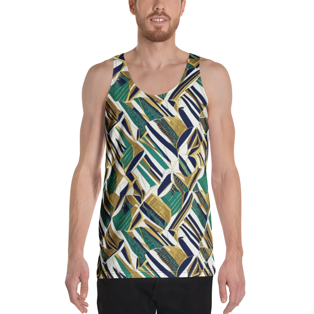 Gilded Tropic on Men's Tank Top — Front