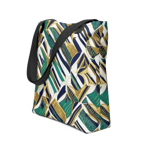 Gilded Tropic on a Tote Bag