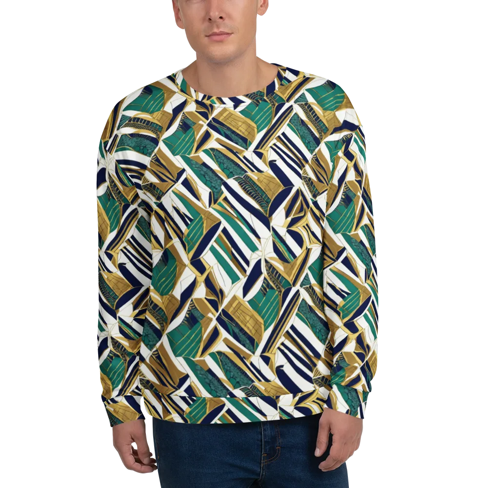 Gilded Tropic on Sweatshirt — Front