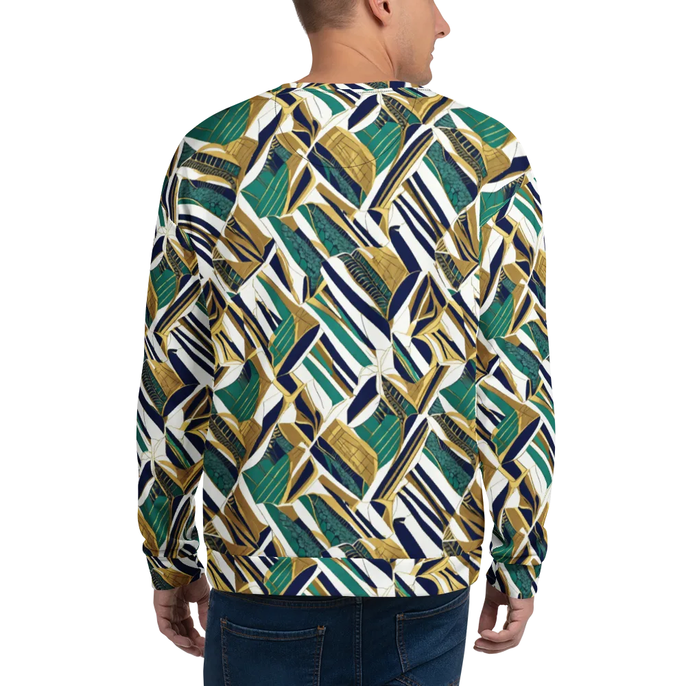 Gilded Tropic on Sweatshirt — Back