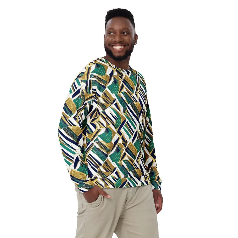 Gilded Tropic on Sweatshirt — Front