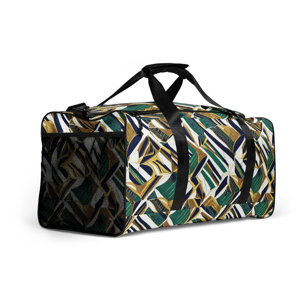 Gilded Tropic on Duffle Bag — Right Front