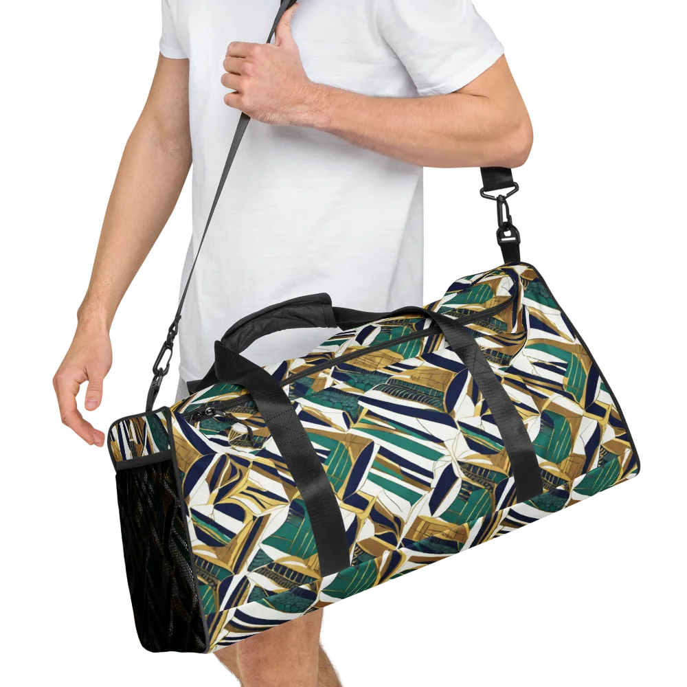 Gilded Tropic on Duffle Bag — Right Front