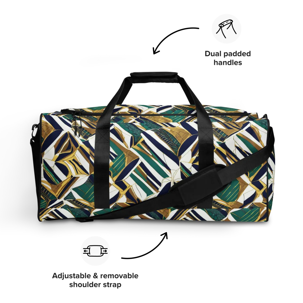 Gilded Tropic on Duffle Bag — Front