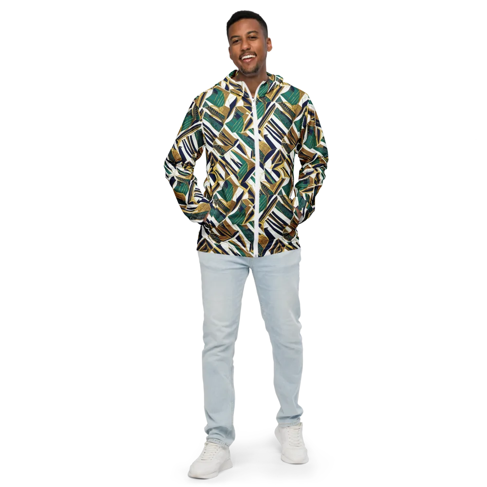 Gilded Tropic on Men's Windbreaker — Front