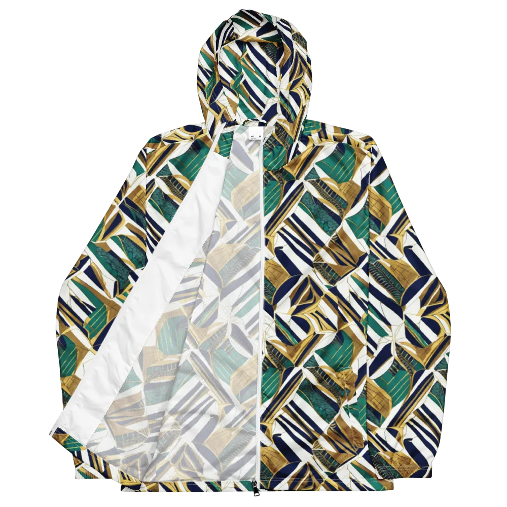 Gilded Tropic on Men's Windbreaker — Front