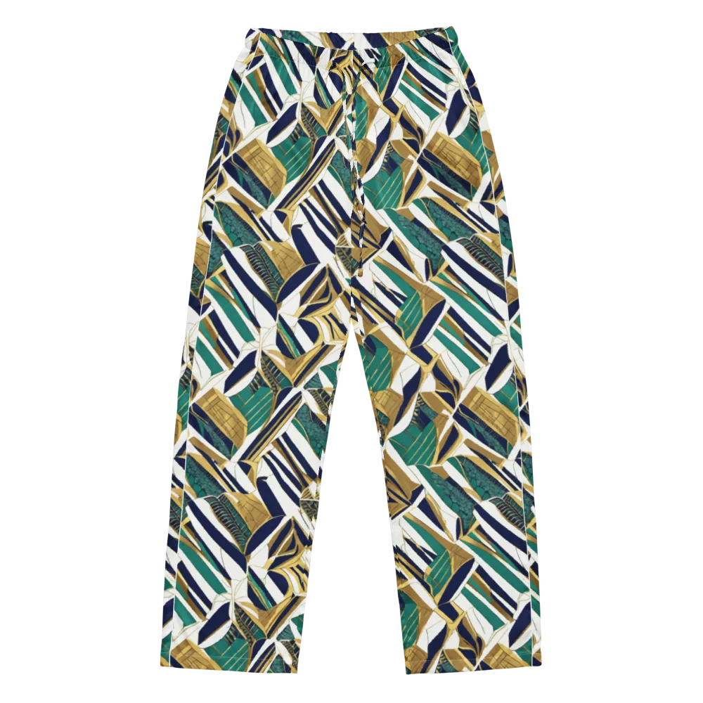 Gilded Tropic on Women's Pajama Pants — Front