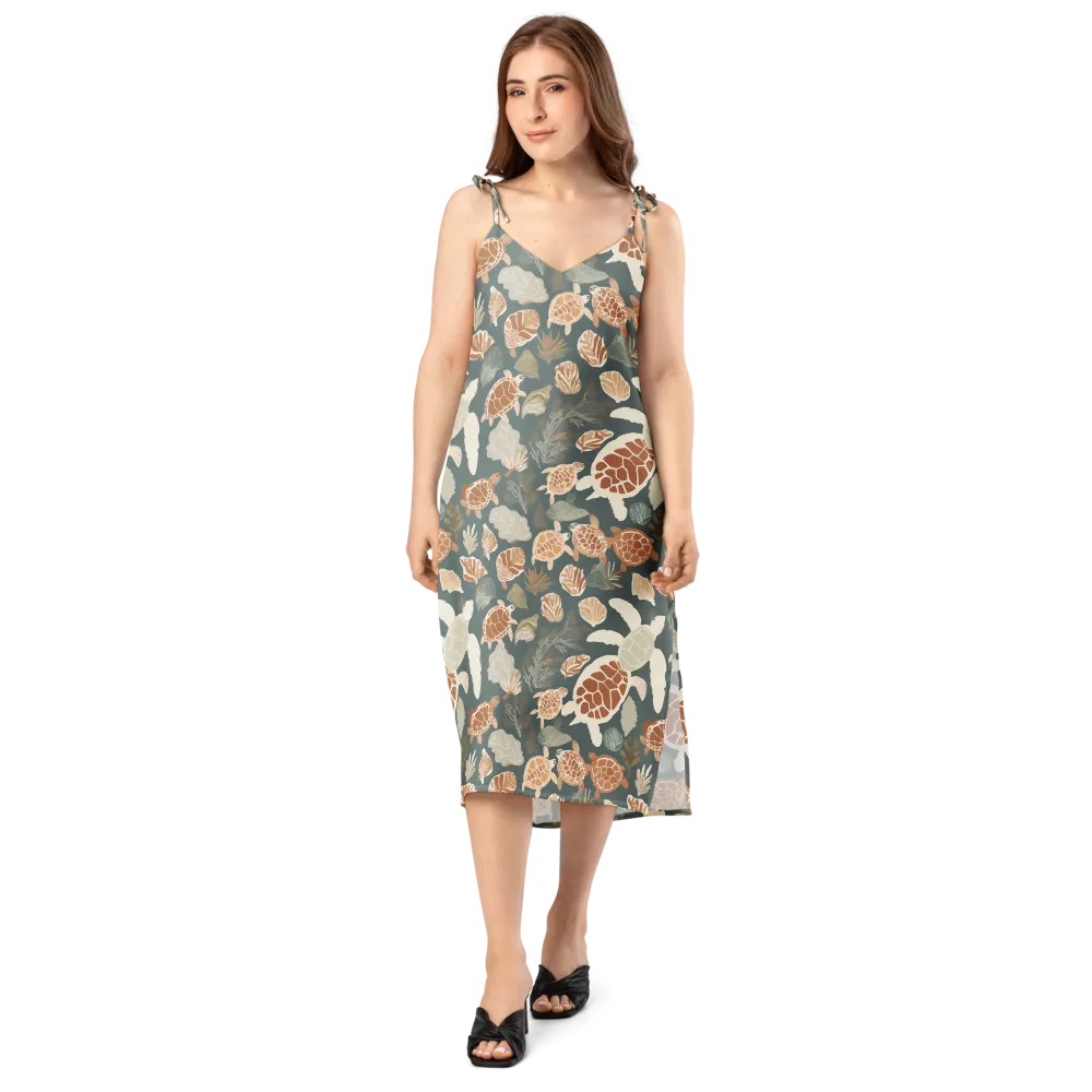 Reef Roaming on Slip Dress — Front