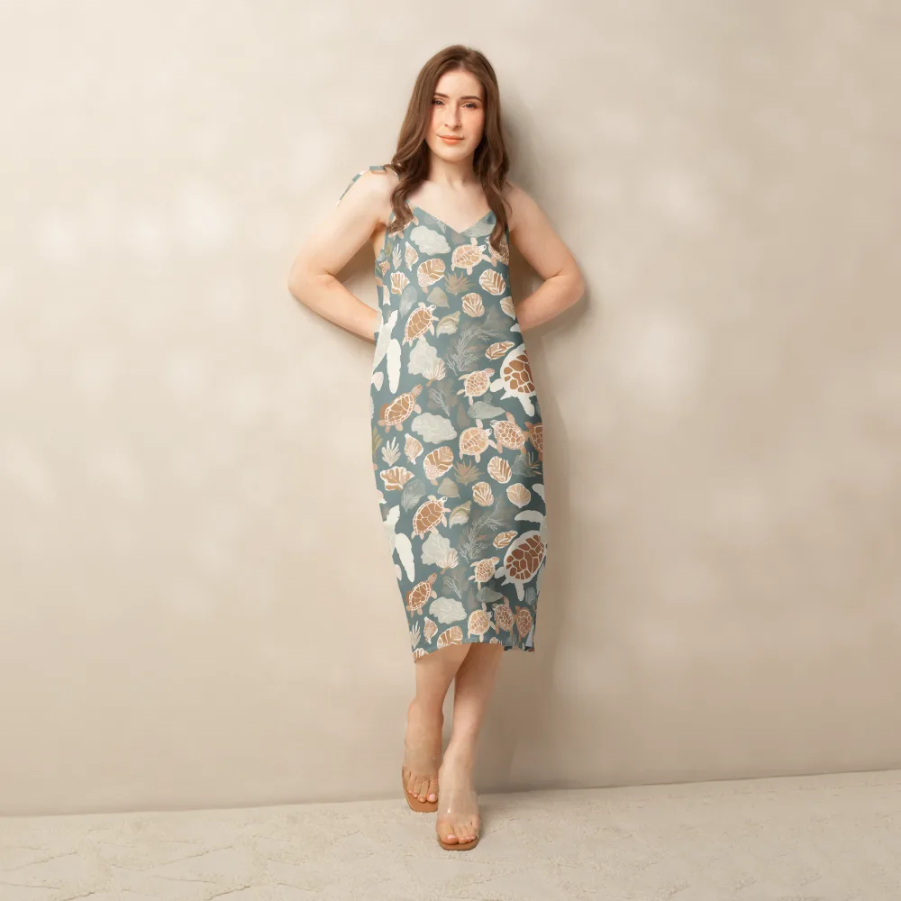 Reef Roaming on Slip Dress — Front