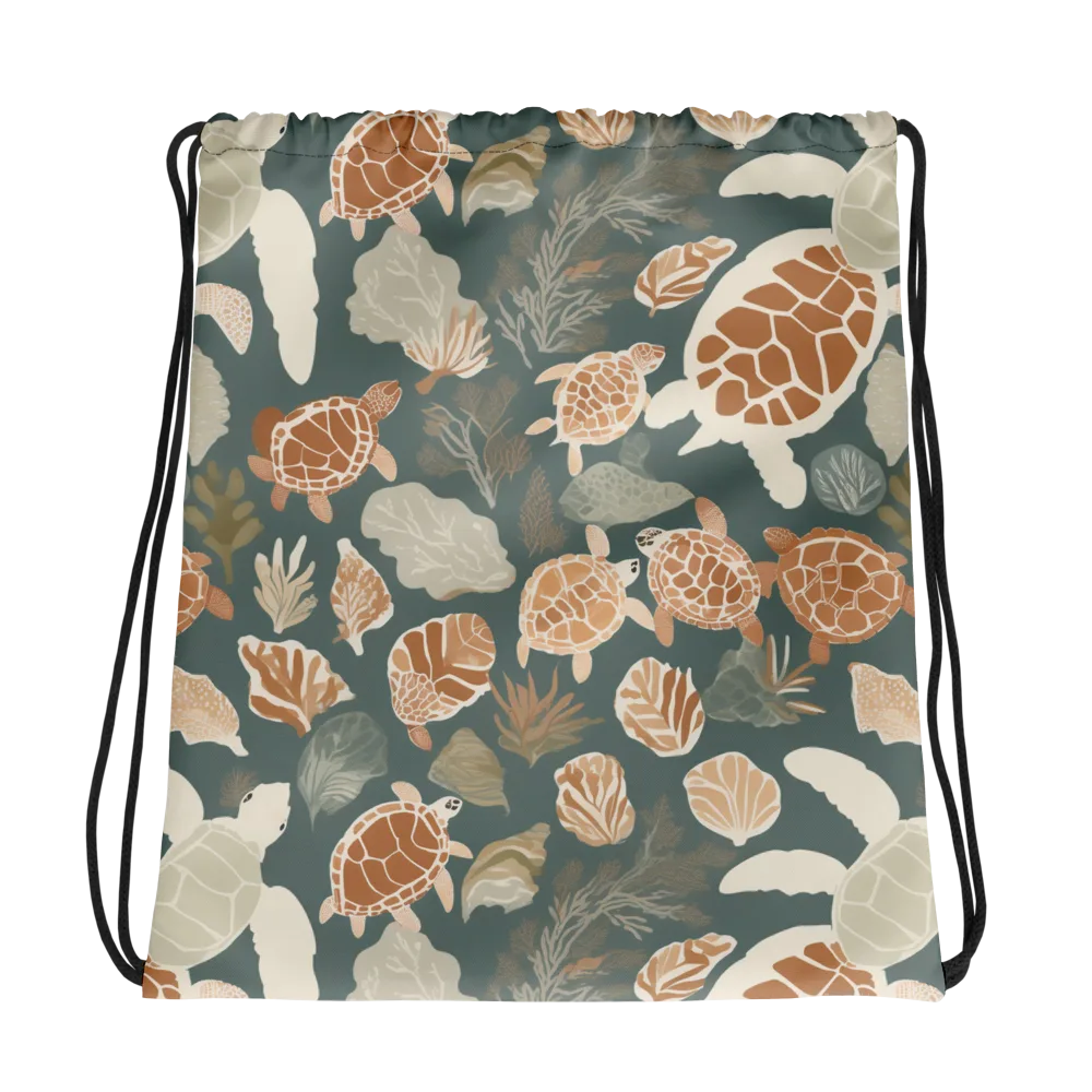 Reef Roaming on Drawstring Bag — Photo