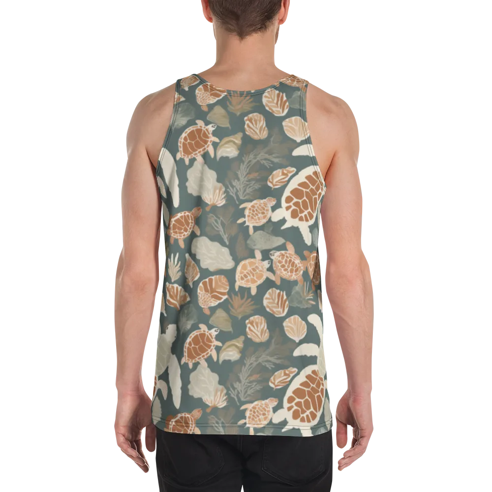 Reef Roaming on Men's Tank Top — Back