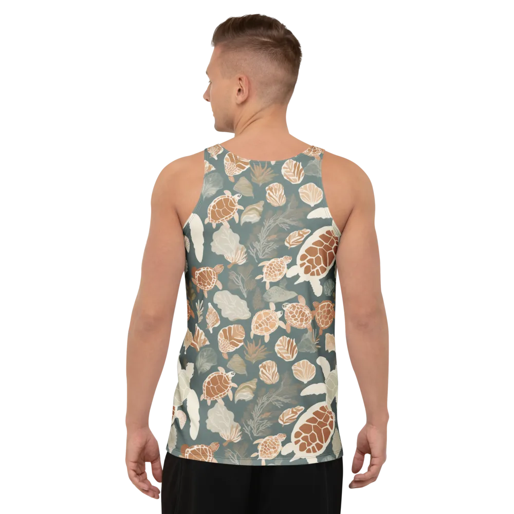 Reef Roaming on Men's Tank Top — Back