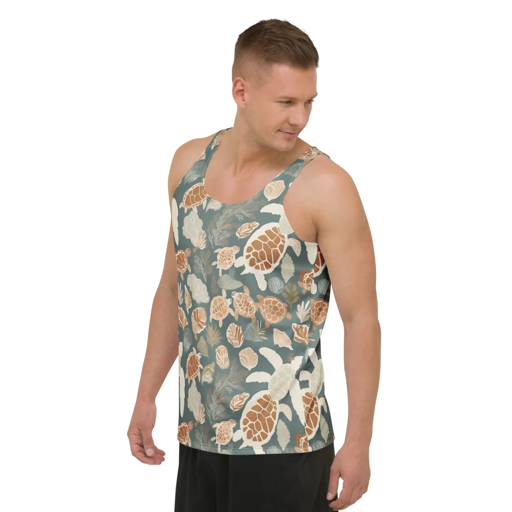 Reef Roaming on Men's Tank Top — Left Front