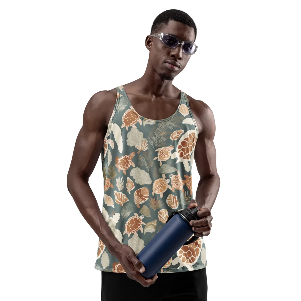 Reef Roaming on Men's Tank Top — Front