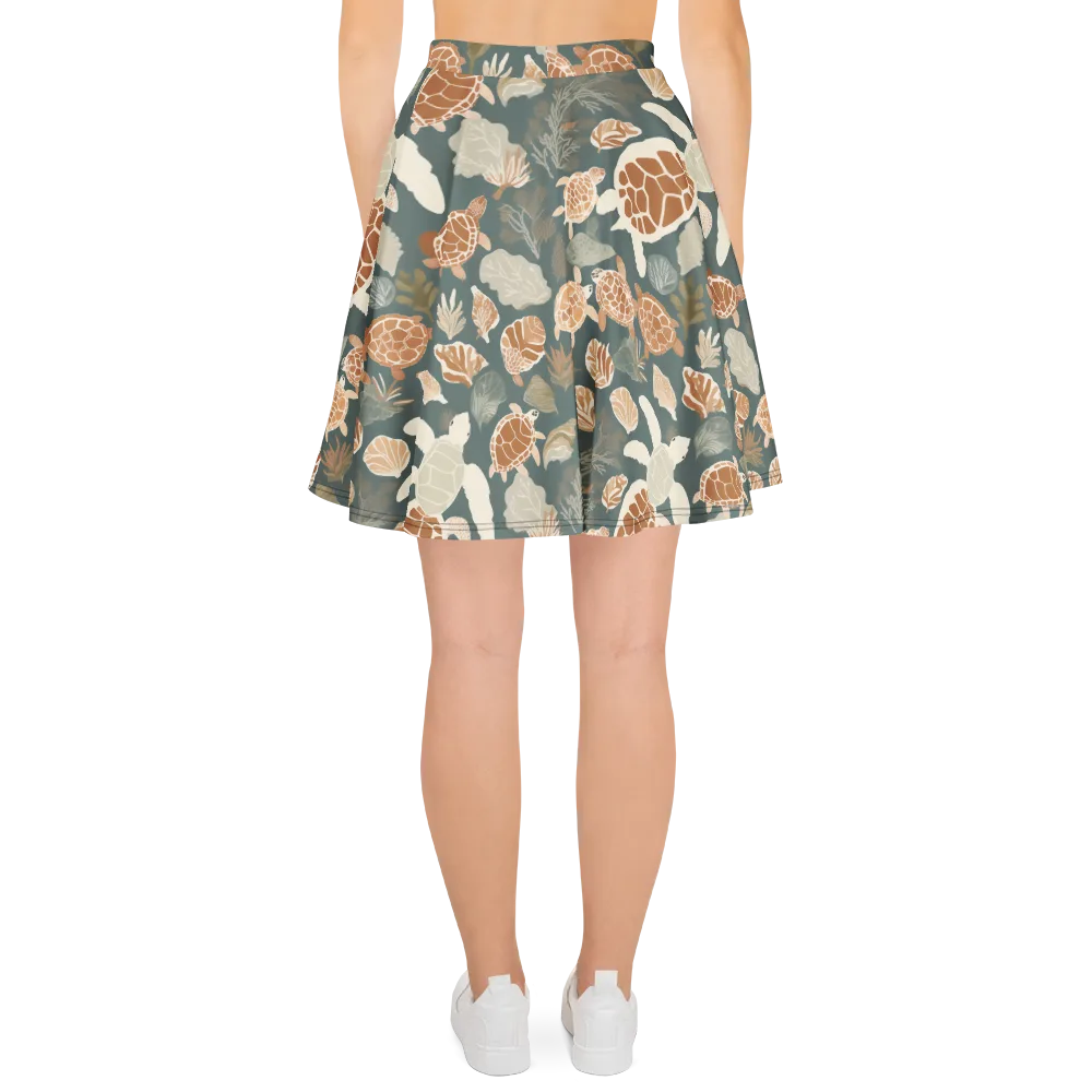 Reef Roaming on Skater Skirt — Back