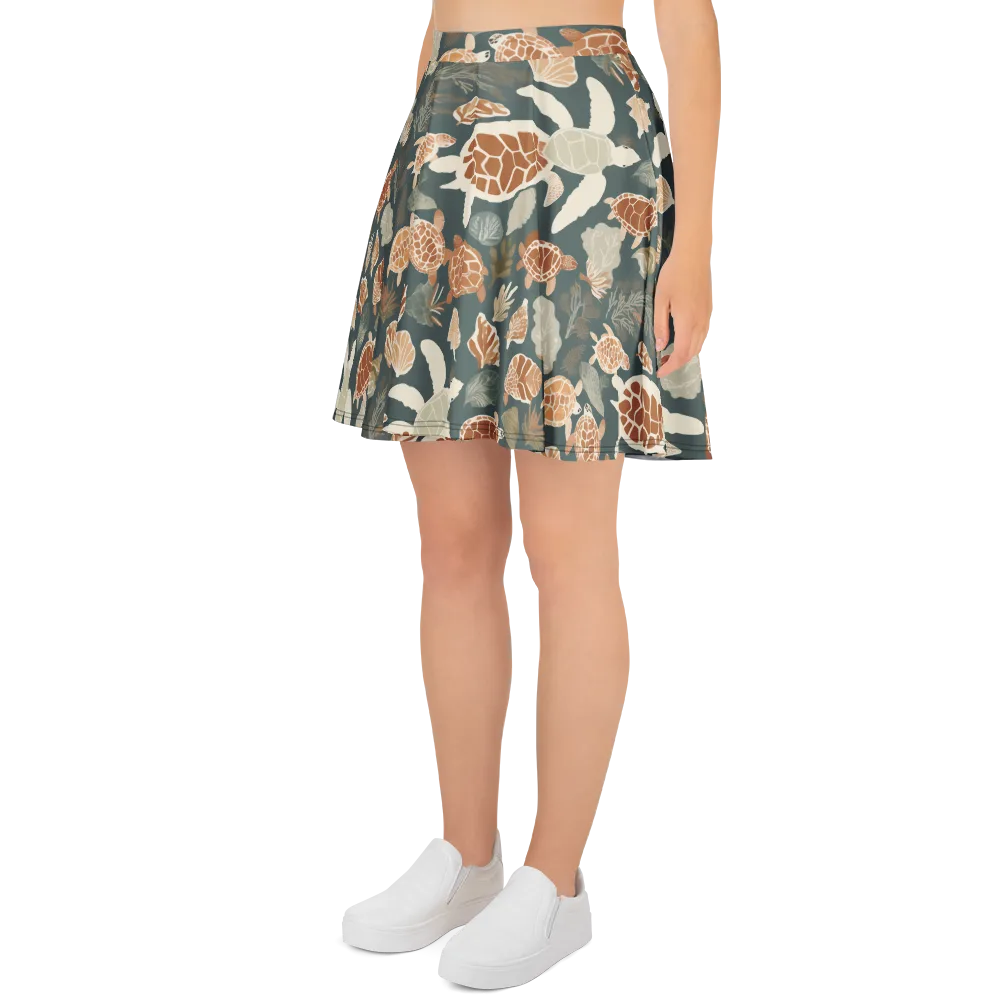 Reef Roaming on Skater Skirt — Left