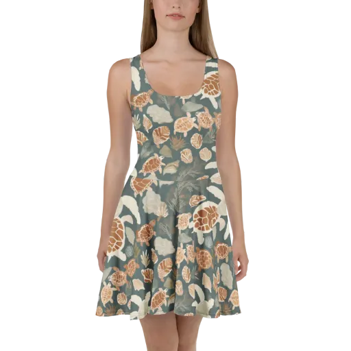 Reef Roaming on a Skater Dress