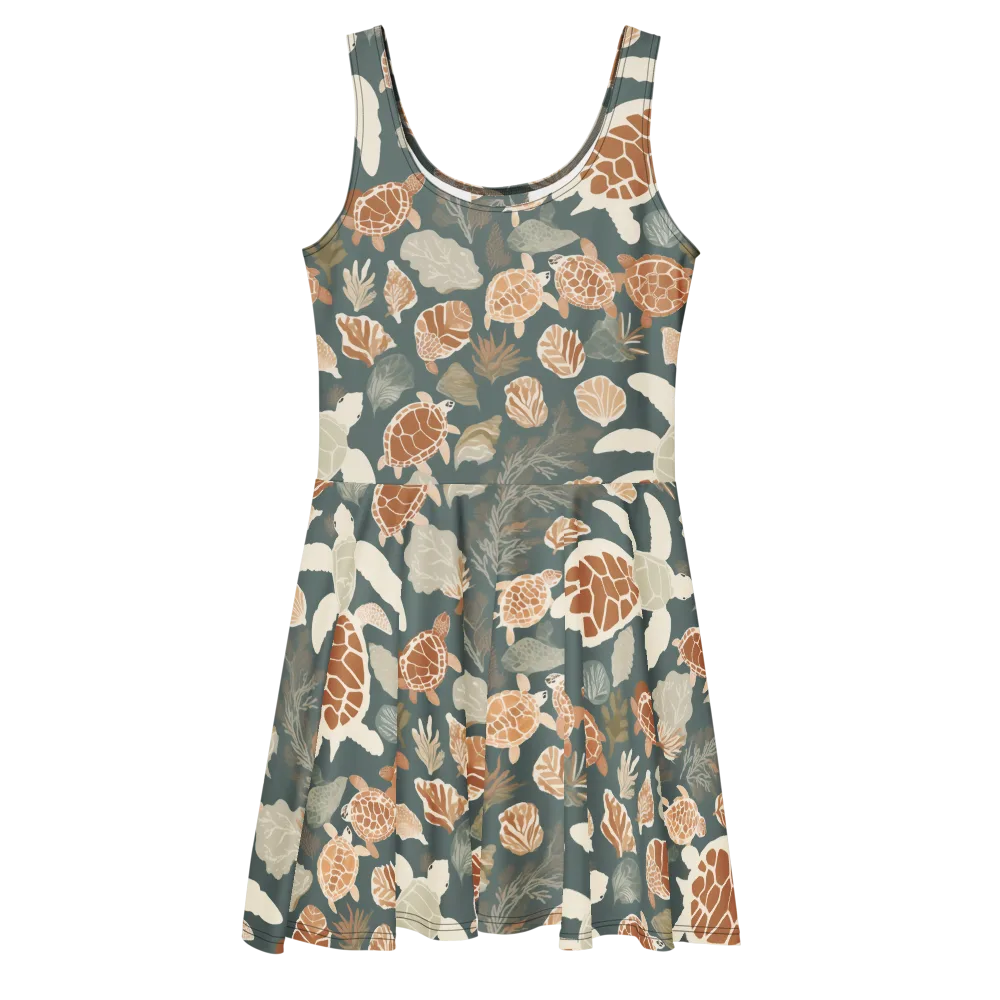 Reef Roaming on Skater Dress — Front