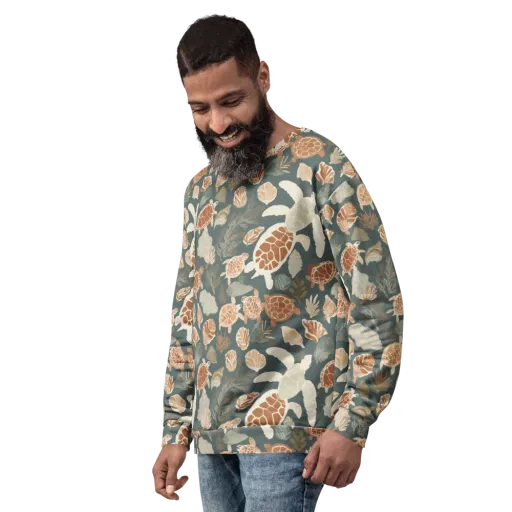 Reef Roaming on a Sweatshirt