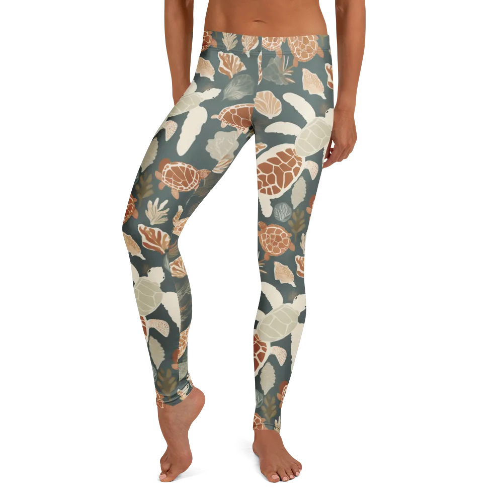 Reef Roaming on Leggings — Front