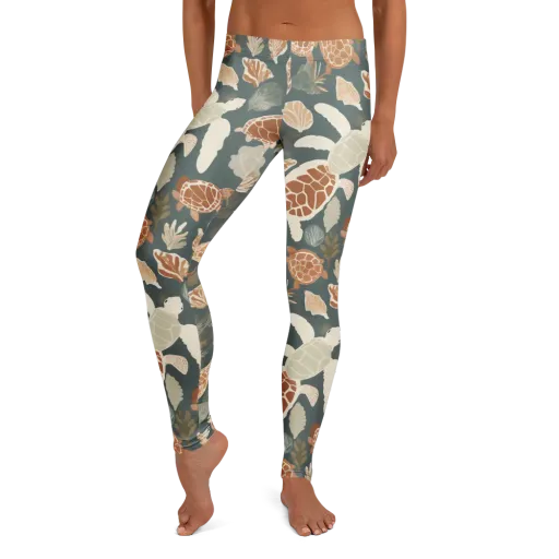 Reef Roaming on a Leggings