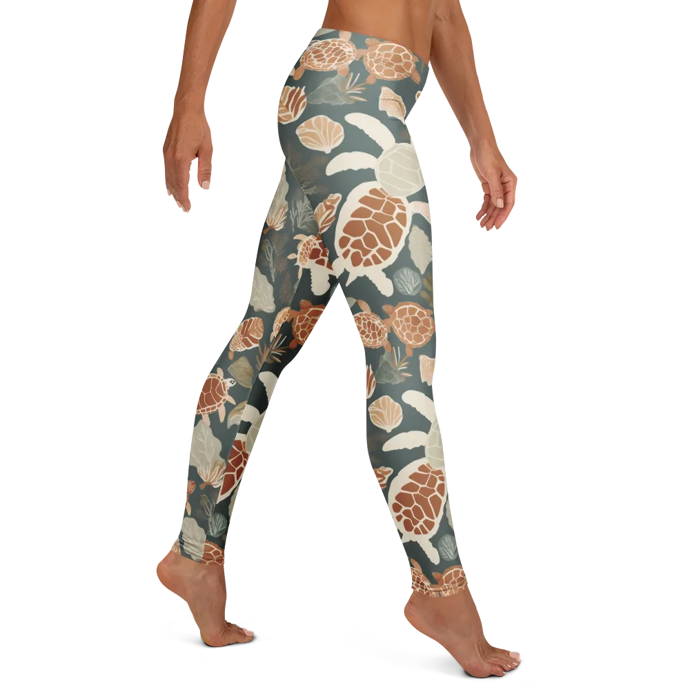 Reef Roaming on Leggings — Right