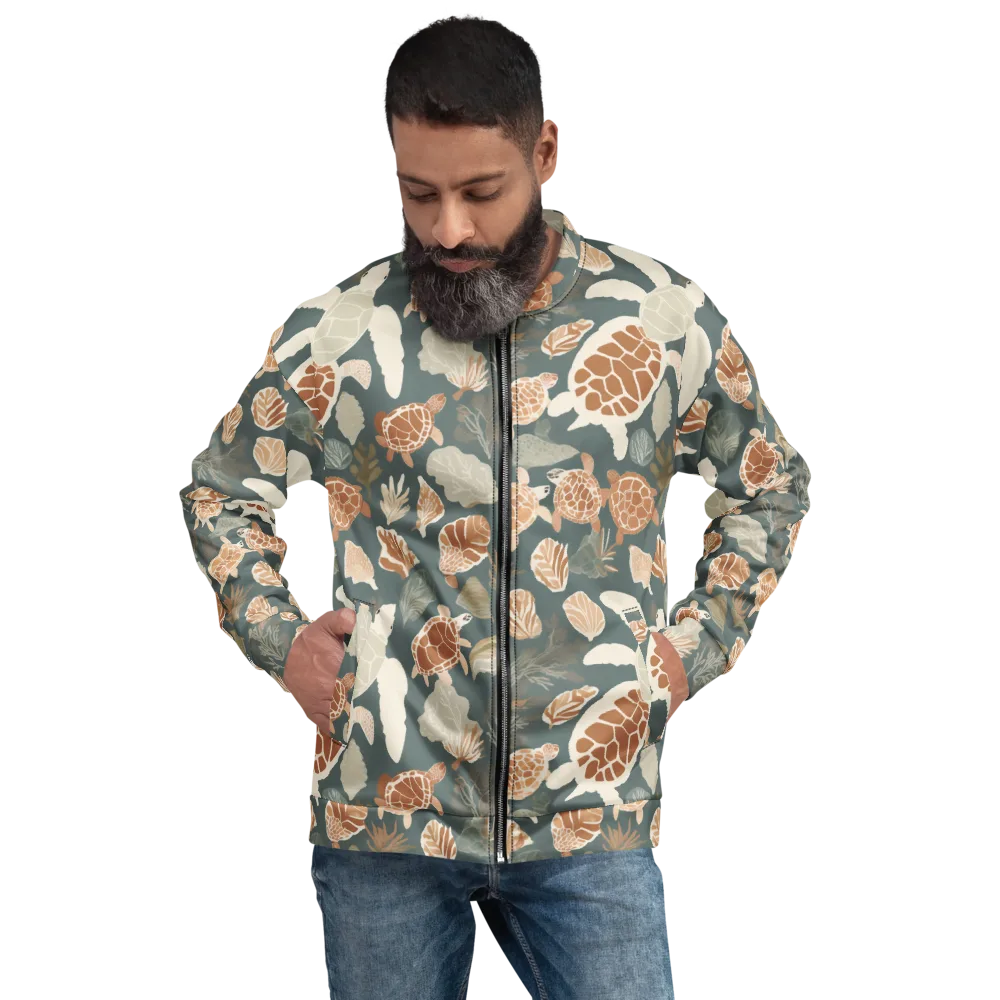 Reef Roaming on Bomber Jacket — Front