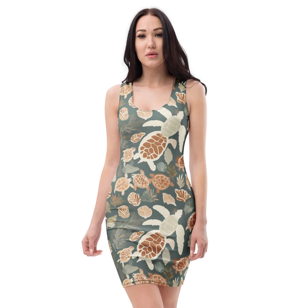 Reef Roaming on Bodycon Dress — Front