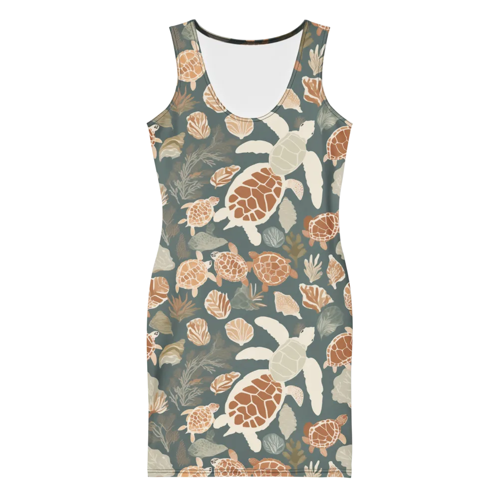 Reef Roaming on Bodycon Dress — Front