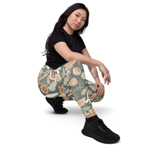 Reef Roaming on a Leggings with Pockets