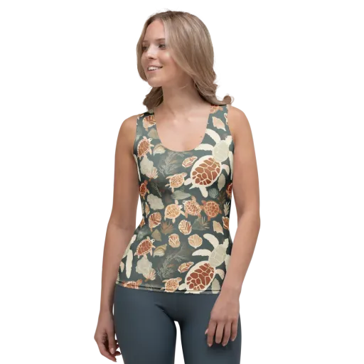 Reef Roaming on a Women's Tank Top