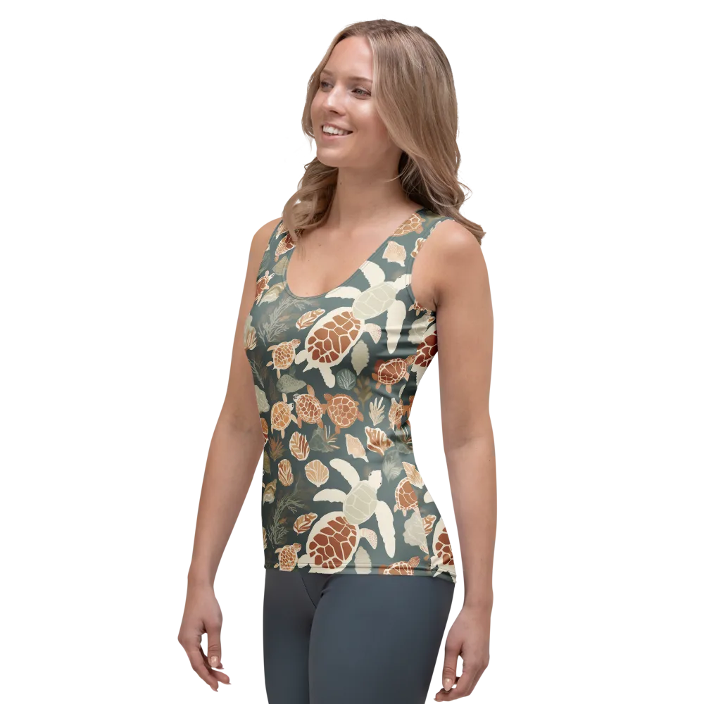 Reef Roaming on Women's Tank Top — Left Front